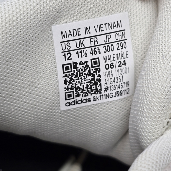 Adidas Crazy Chaos 2000 Off White Silver Legend Ink Shoes IG4351 Men\'s Size‎ 12. main image 9